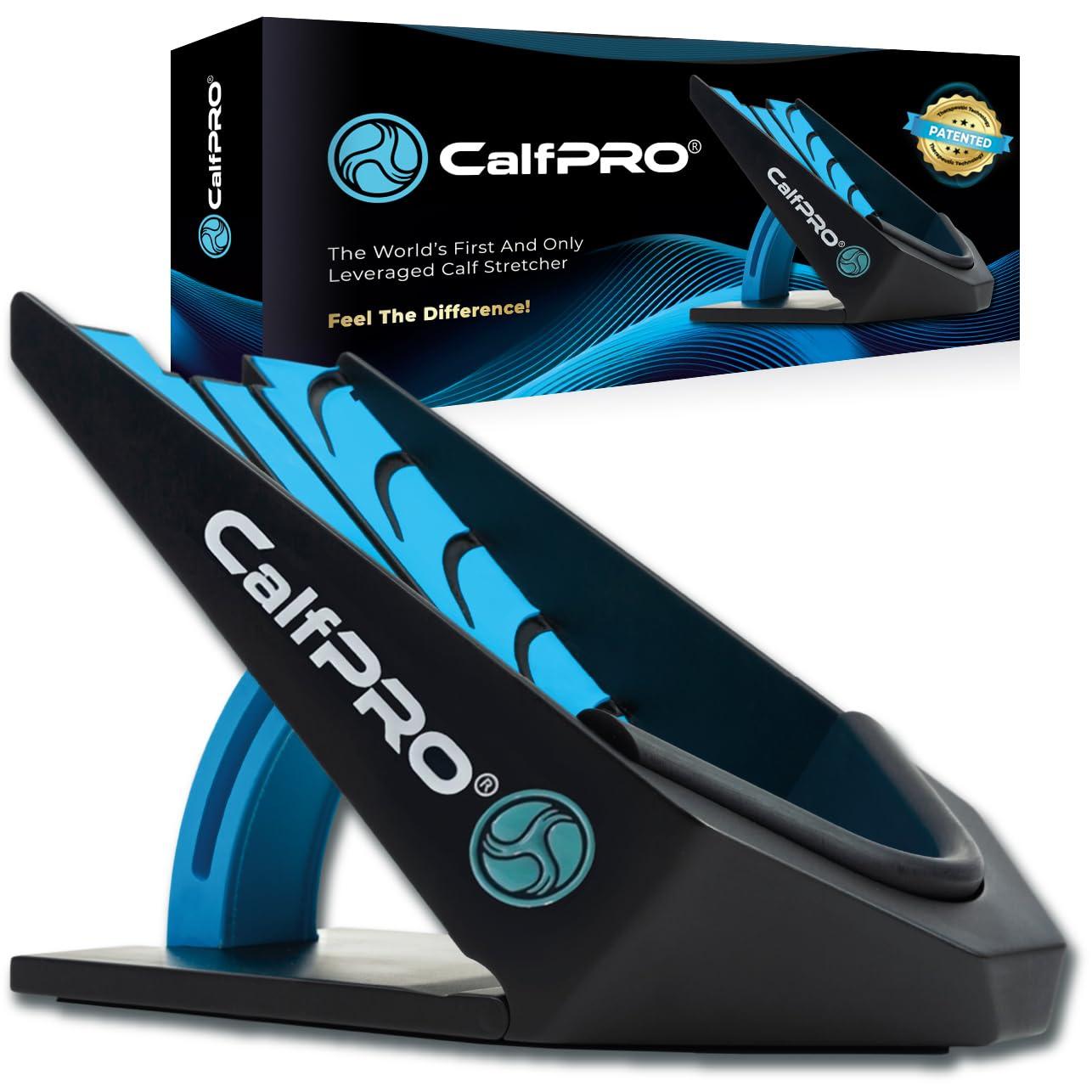 CALFPRO CalfPro Deep Calf Stretcher - Slant Board Stretching for Plantar Fasciitis & Achilles Tendonitis, Feet Mobility & Heel Pain Relief, Incline Wedge for Strained Ankle - Foot Rocker Stretch Replacement