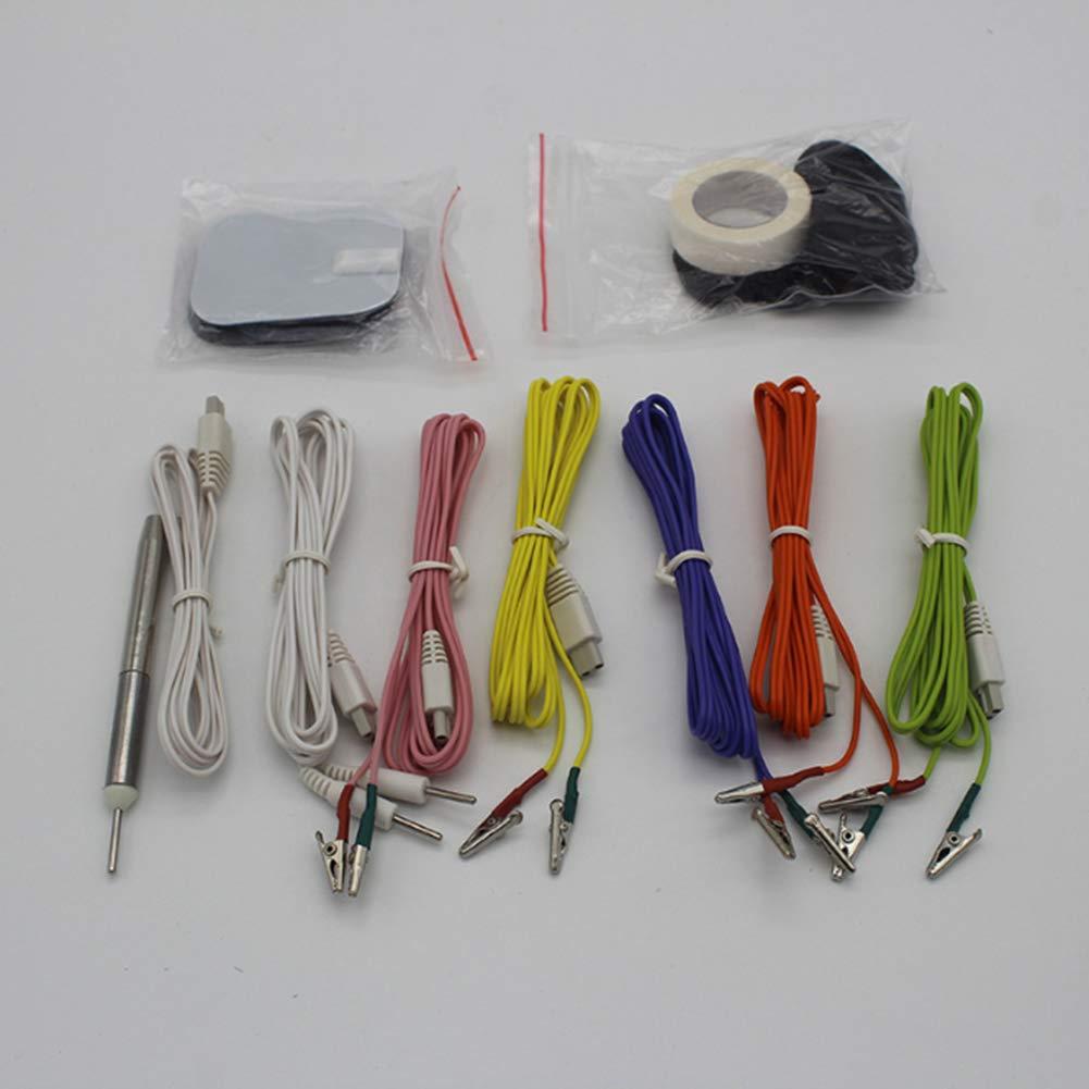 SETSCZY SETSCZY Professional 6 Channels TENS EMS Machine Muscle Stimulator Acupuncture Meridian Therapy Equipment Body Massager Full Body Relax Muscle Electrostimulator Physiotherapy Machine