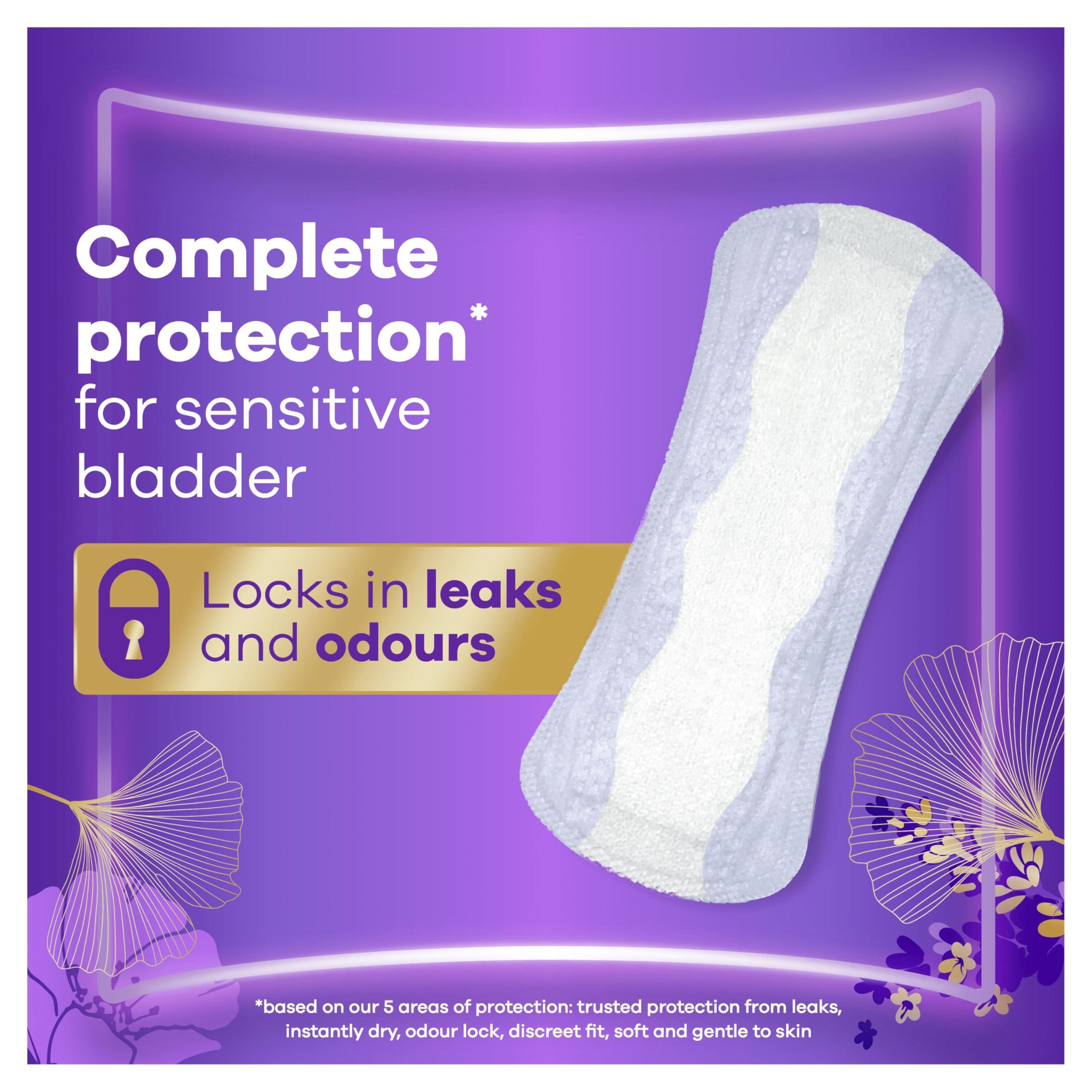 Always Discreet Always Discreet Incontinence Panty Liners For Women, Normal 96 Liners (24 x 4 Packs) SAVING PACK, Complete Protection, for Bladder Leak, Thin And Discreet, Odour Neutraliser