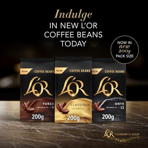 L'OR L'OR Classique Coffee Beans 200g Intensity 6 (4 x 200g, 800g Total)