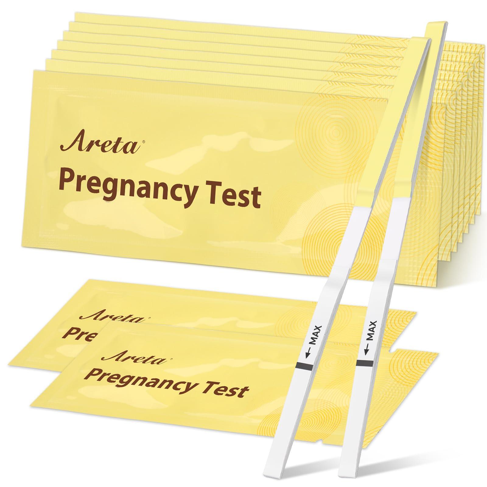Areta Areta 30 Pregnancy Test Strips: Accurate Kit for Rapid Results | 30 Pack hCG Tests
