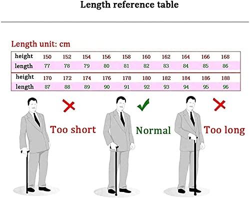 SilteD Canes Elderly Cane, Old Man Walking Stick Tapping Stick T Handle Baston Elder Stable Crutch Hiking Elderly and Arthritis Seniors Disabled, Black Walk for Elderly