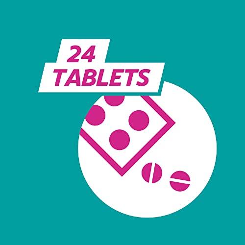 Gaviscon Gaviscon Double Action Heartburn and Indigestion Tablets, Mint Flavour, Pack of 4 x 24 Tablets, Total 96 Tablets