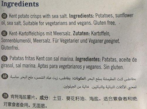 Kent Crisps Limited Kent Crisps Sea Salt 40 g (Pack of 20)