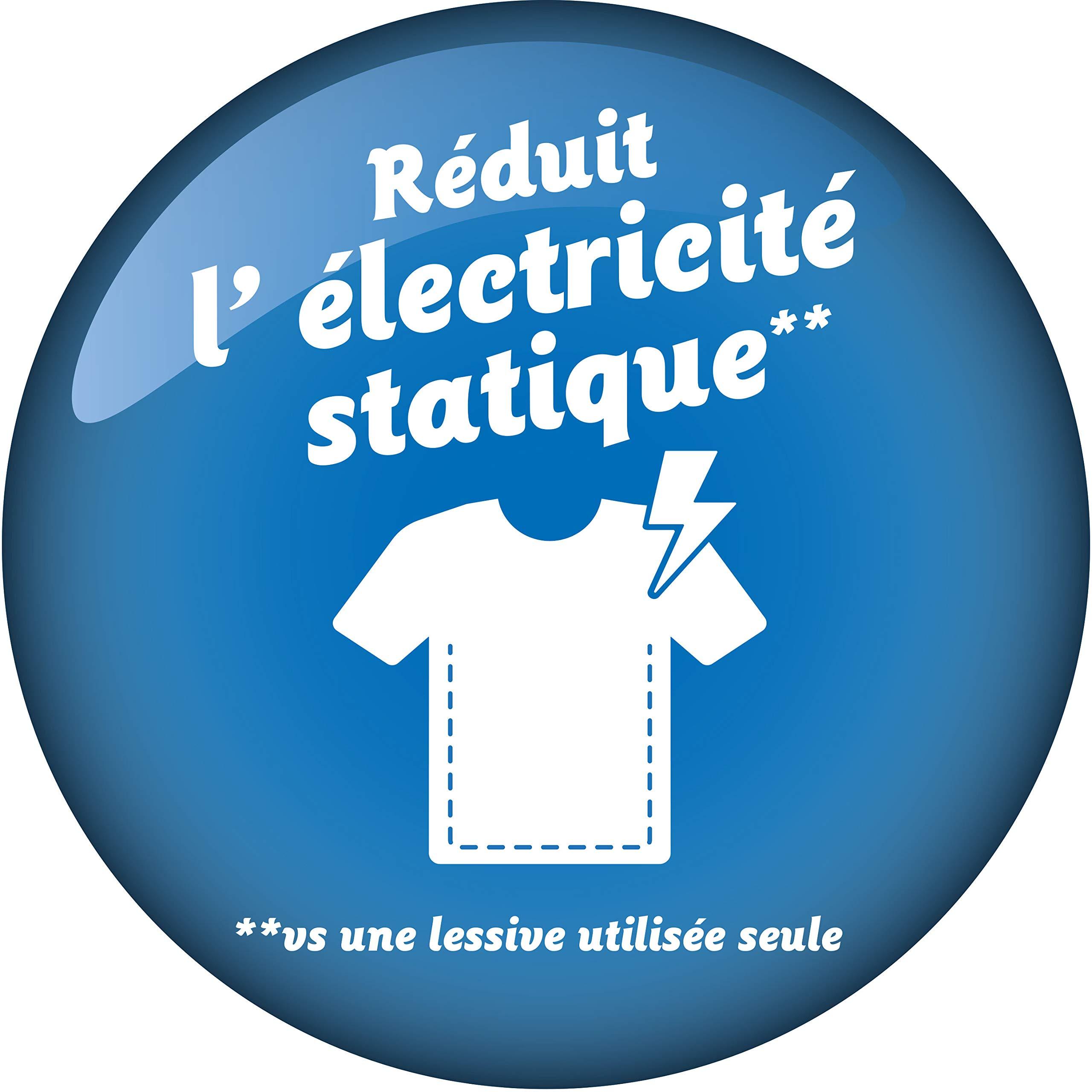 Soupline SOUPLINE - Concentrated Fabric Softener - Long Lasting Freshness - for Incredibly Soft Textiles - Easy Ironing - 1.3L = 52 Washes - Pack of 3