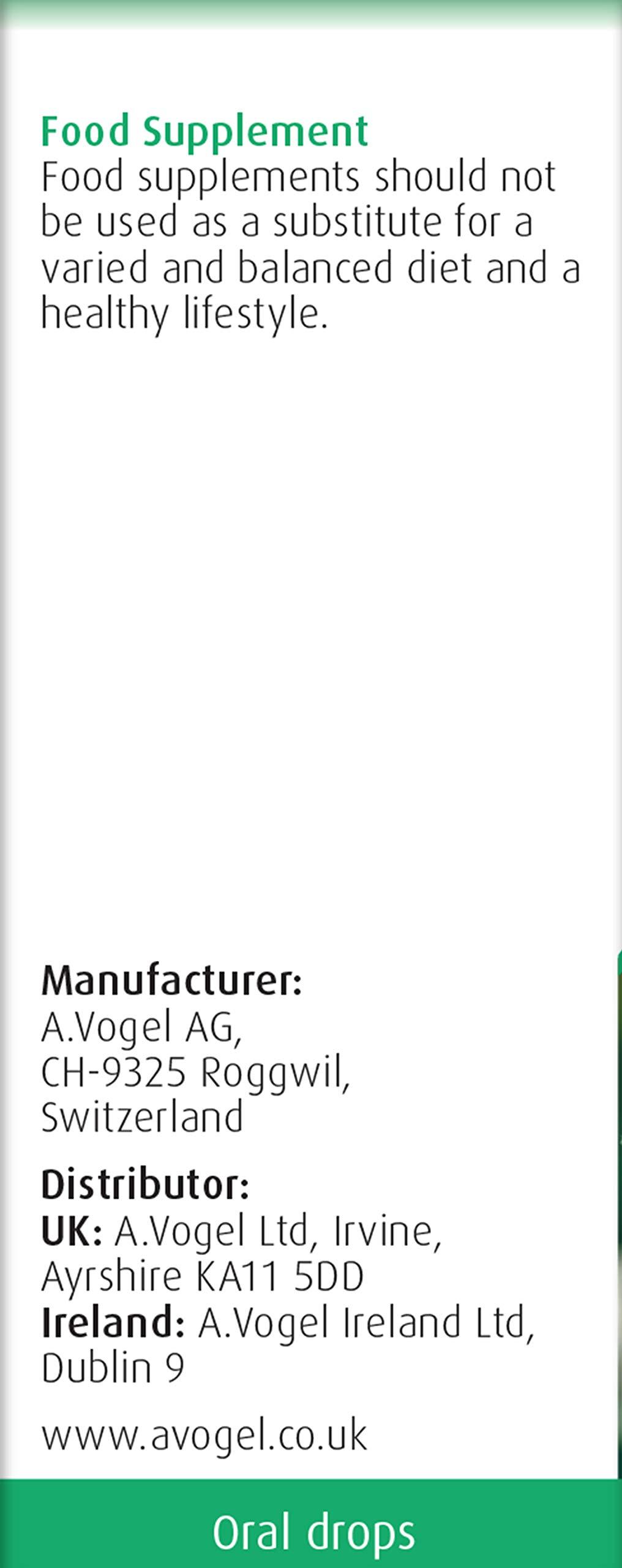 A.Vogel A.Vogel Horse Chestnut Aesculus Drops | Botanical Food Supplement | Extract of Fresh Aesculus Seeds | Suitable for Vegans | 50ml