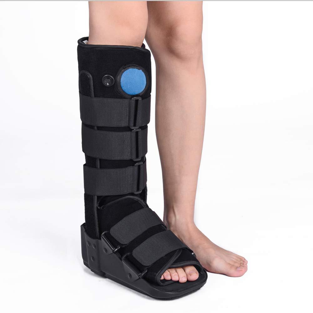 PHASFBJ PHASFBJ Plantar Fasciitis Night Splint, Air Cam Walker Fracture Ankle Foot Stabilizer Boot Orthopedic Sleeping Immobilizer Stretch Boot Adjustable Achilles Tendonitis Brace,M