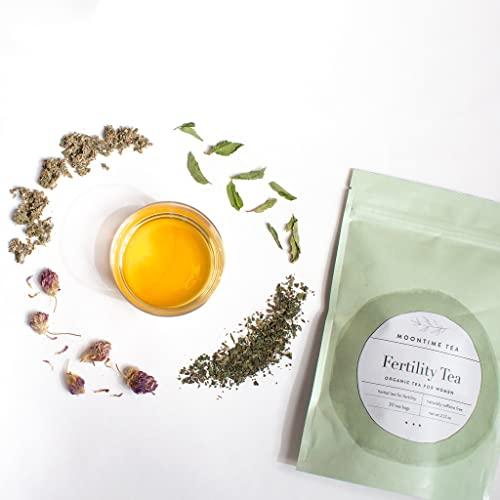 Moontime Tea Organic Fertility Tea, 30 Tea bags