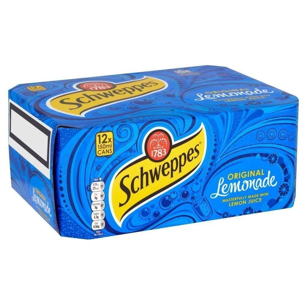 Schweppes Schweppes Original Lemonade (12x150ml)