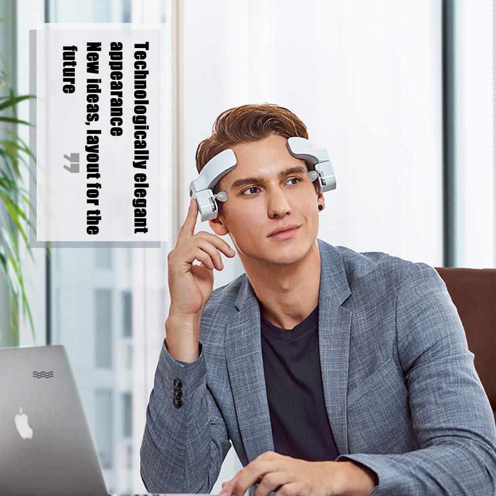 Lnobern ZhiLianZhao Head Massager For Headaches, Acupoint Massager Insomnia Headache Deep Sleep Suitable For Travel, Work, Home And Sleep,Pink