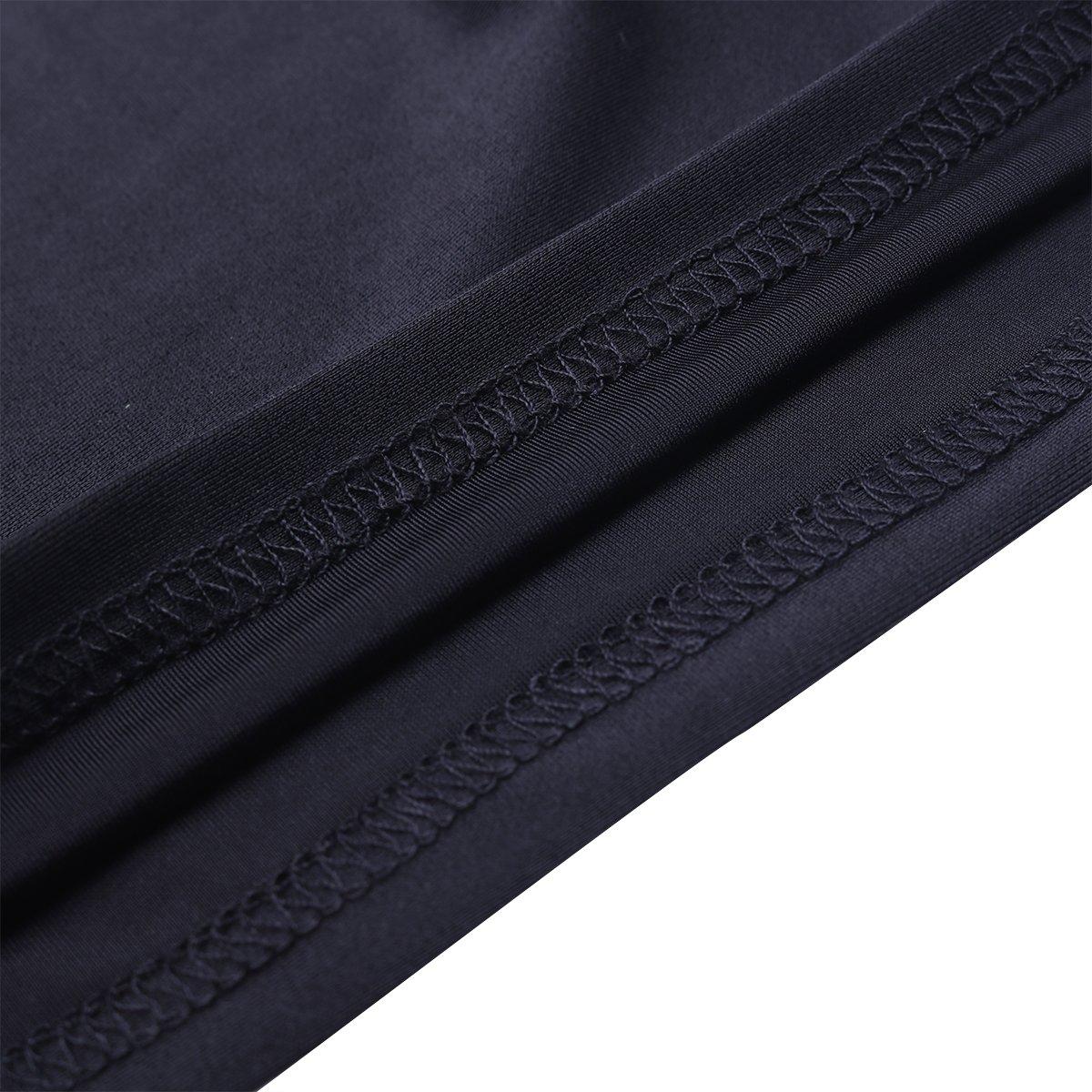 Agoky Agoky Adult Full Face Hood Blindfold Head Mask Spandex Role Play Costume Men Women (1#Black)