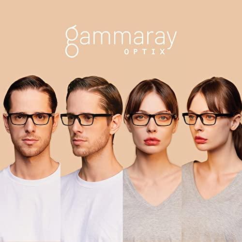 Gamma Ray Optics GAMMA RAY FLEXLITE GR OR-003-C1 Computer Glasses Without Magnification in Flexible Frame Anti UV Blue Light and Anti Harmful Glare