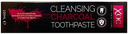 XOC XOC Cleansing Charcoal Toothpaste (4 x 100ml) Whitening