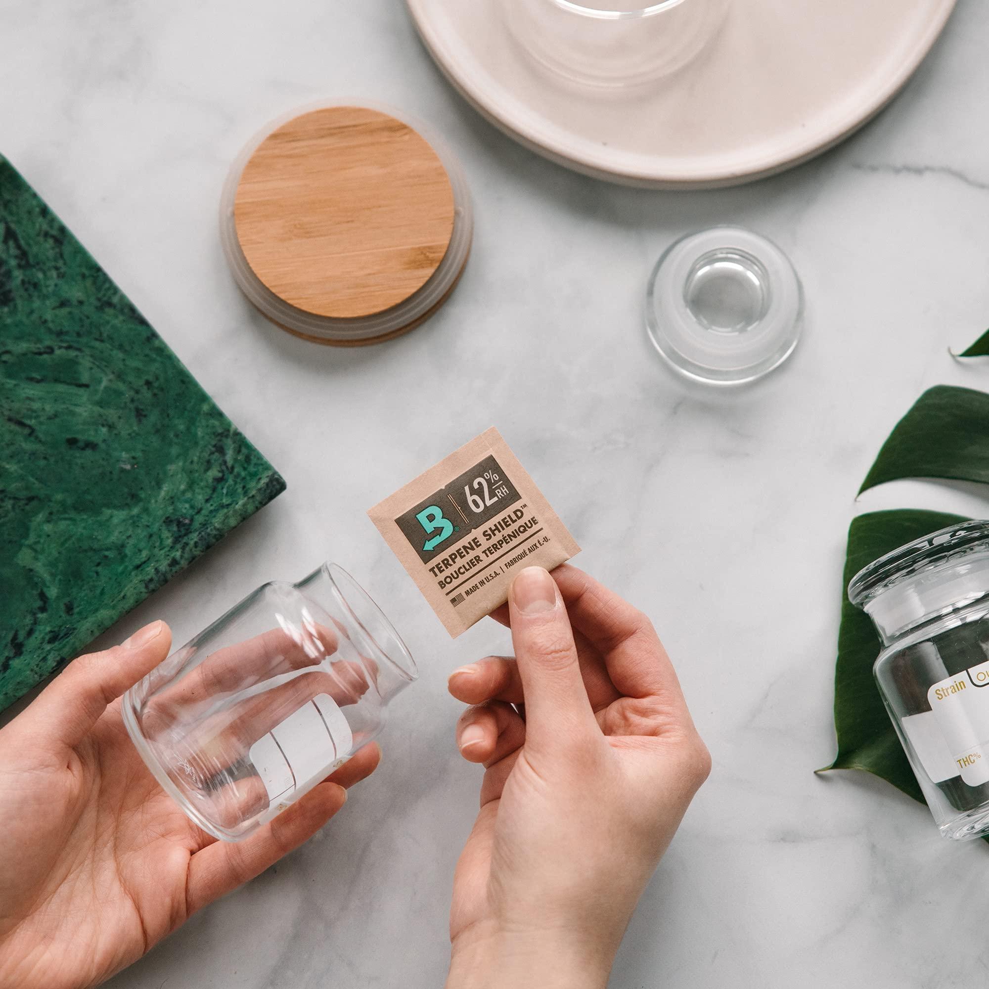 Boveda Boveda 62% Two-Way Humidity Control Packs For Storing oz Size 4 10 Pack Moisture Absorbers for Small Storage Containers Humidifier Packs Hydration Packets in Resealable Bag