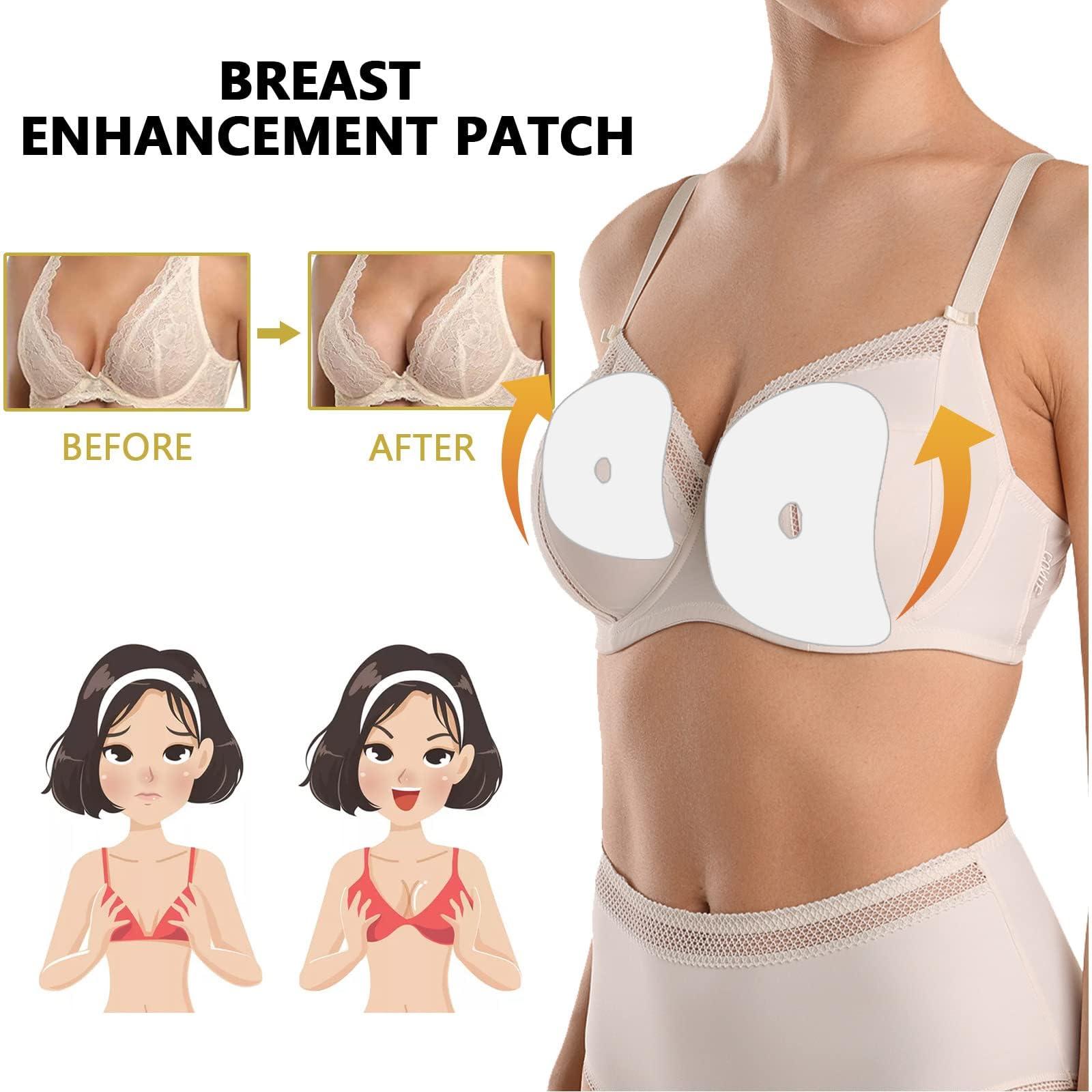Bamideo 2024 New Breast Enhancement Patch, Ginger Breast Enhancement Patches, Breast Enhancement Upright Lifter Enlarger Patch, Breast Enhancement Mask,Skin Tighting for Improve Sagging (3box)