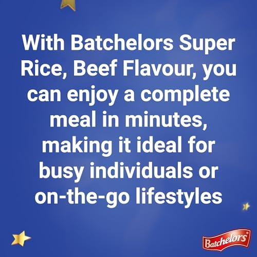 Batchelors Batchelors Super Rice Beef Flavour Packet Ready Meal, 90 g (Pack of 11)