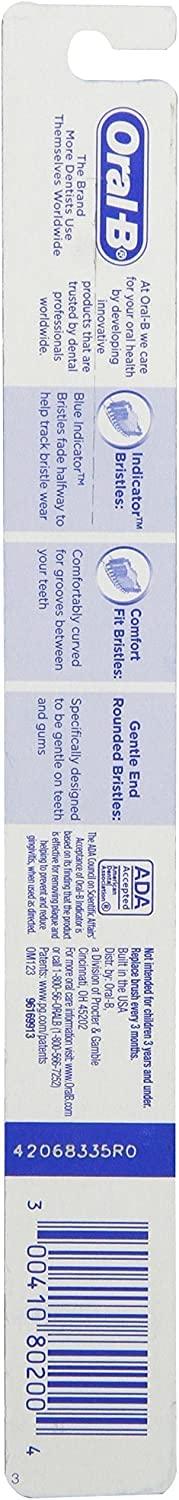 Oral-B Oral-B Oral B Indicator Contour Clean Toothbrush, Soft, Number 40 Toothbrush, Pack of 1