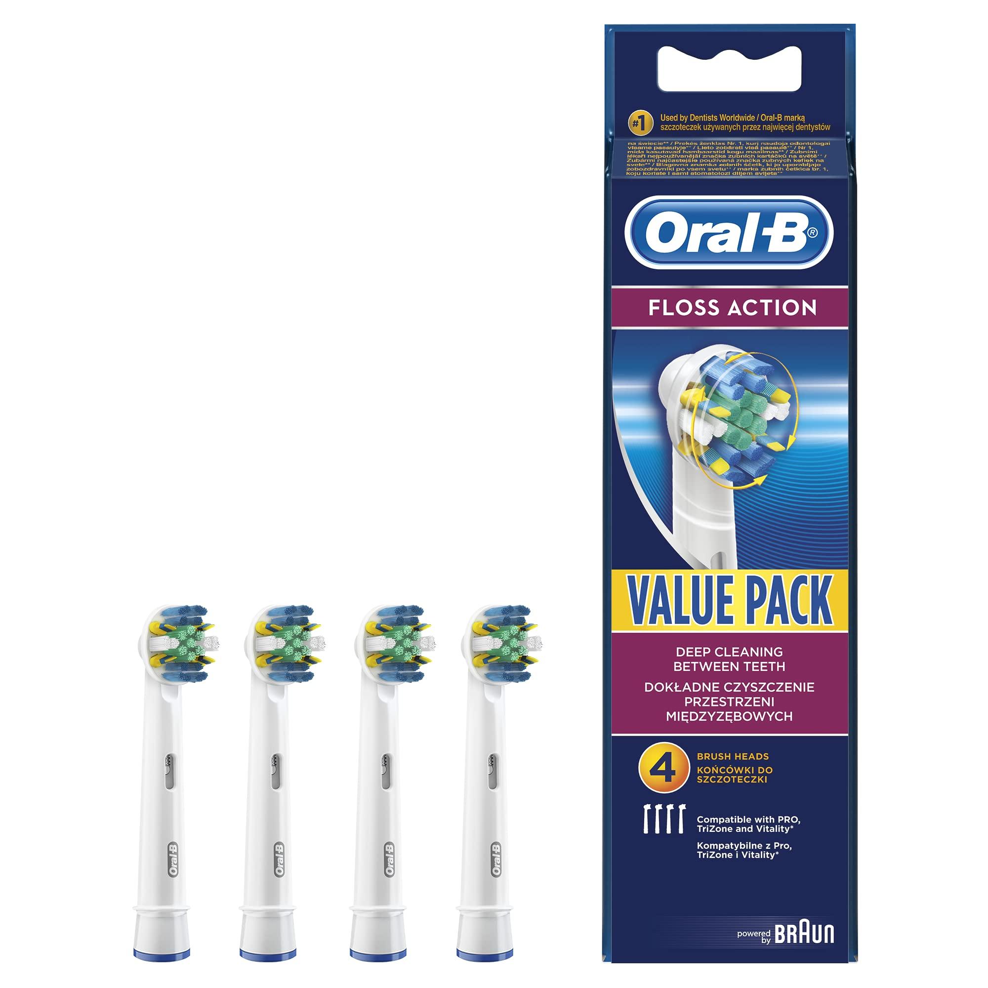 Oral-B Oral-B 4210201094531 Floss Action Braun EB25-4, Plastic, White