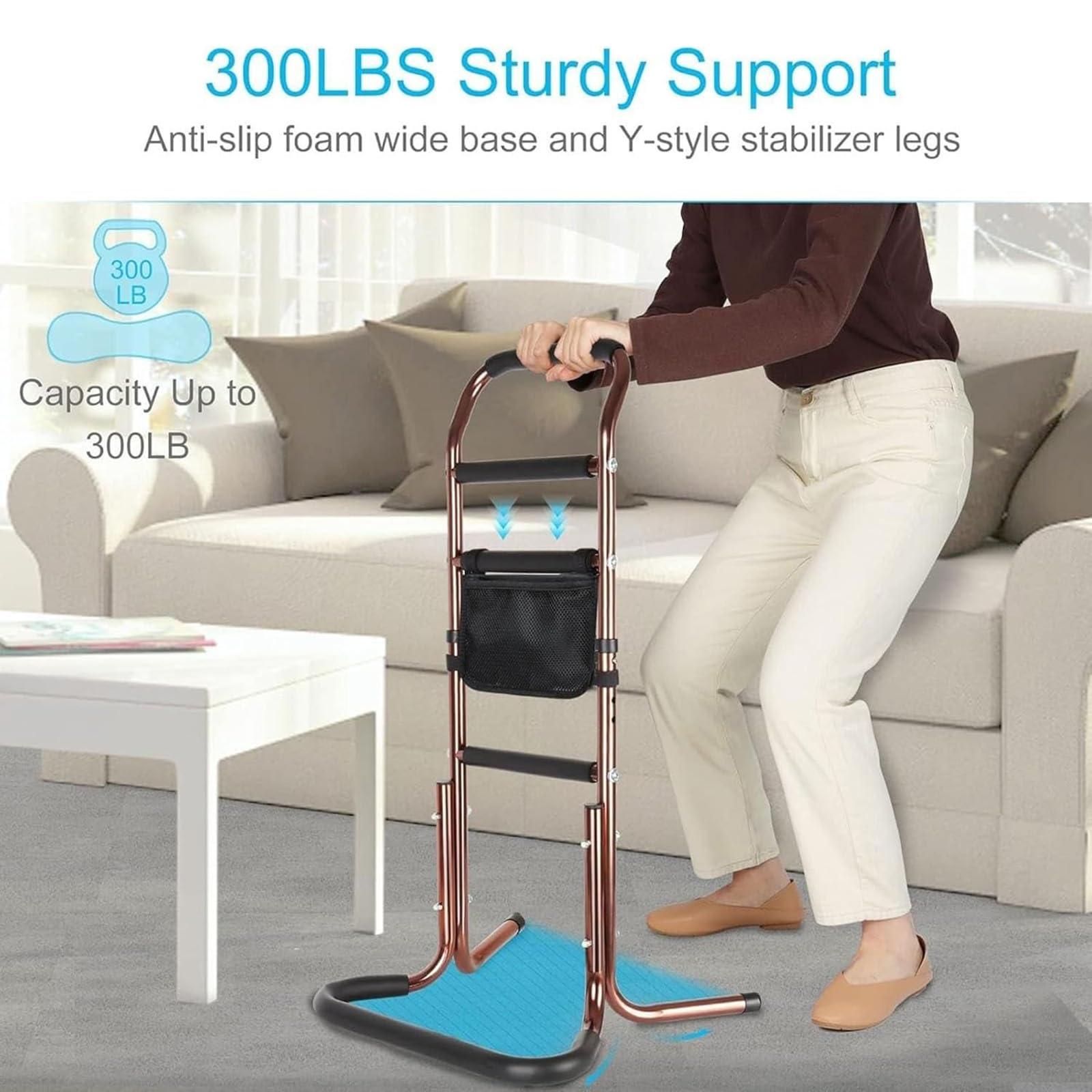 FreshCart Basics Stand Assist Device for Adults & Seniors - Portable Sit To Stand Lift | Chair Lift Mobility Aid for Walking Assistance & Standing Support
