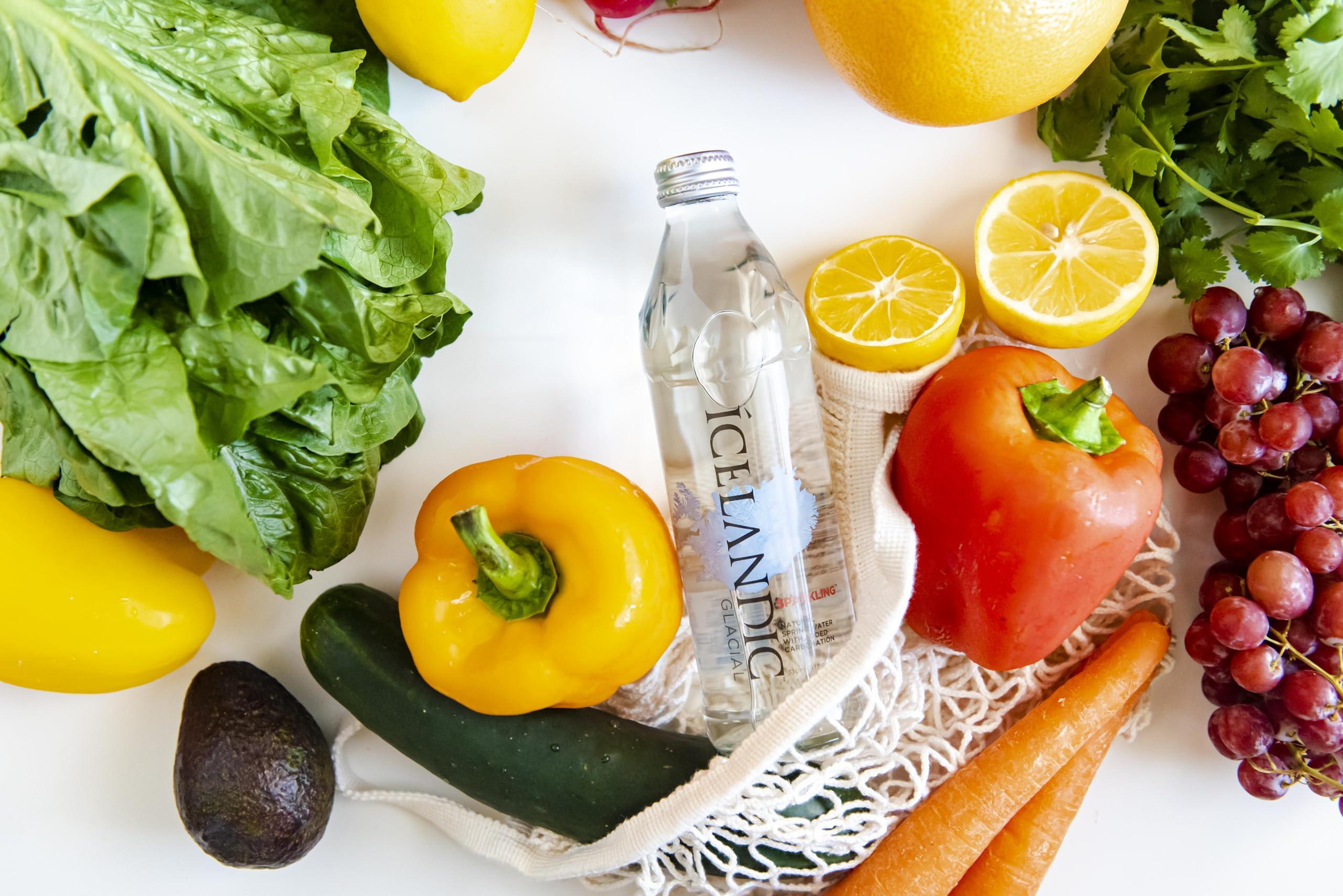 Icelandic Glacial Icelandic Glacial Premium Still Water 12 x 750ml Glass Bottles Alkaline/Low PH, Recycled Packaging, BPA Free, Carbon Neutral from Icelandic Spring. Low TDS and Mineral Content.