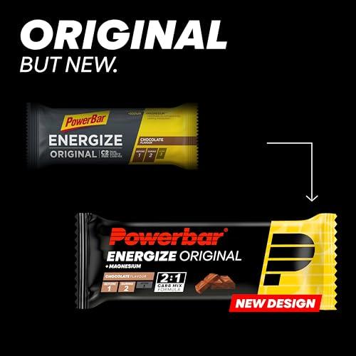 Power Bar Powerbar - Energize Original - Chocolate - 15x55g - High Carb Energy Bar - Magnesium&Sodium