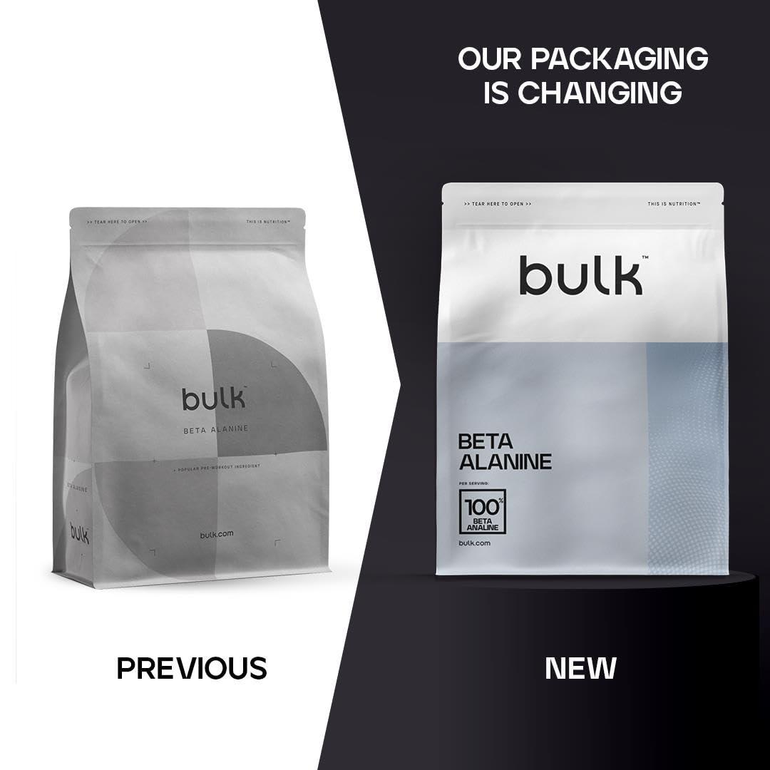 Bulk Bulk Pure Beta Alanine Powder, 100 g, Packaging May Vary