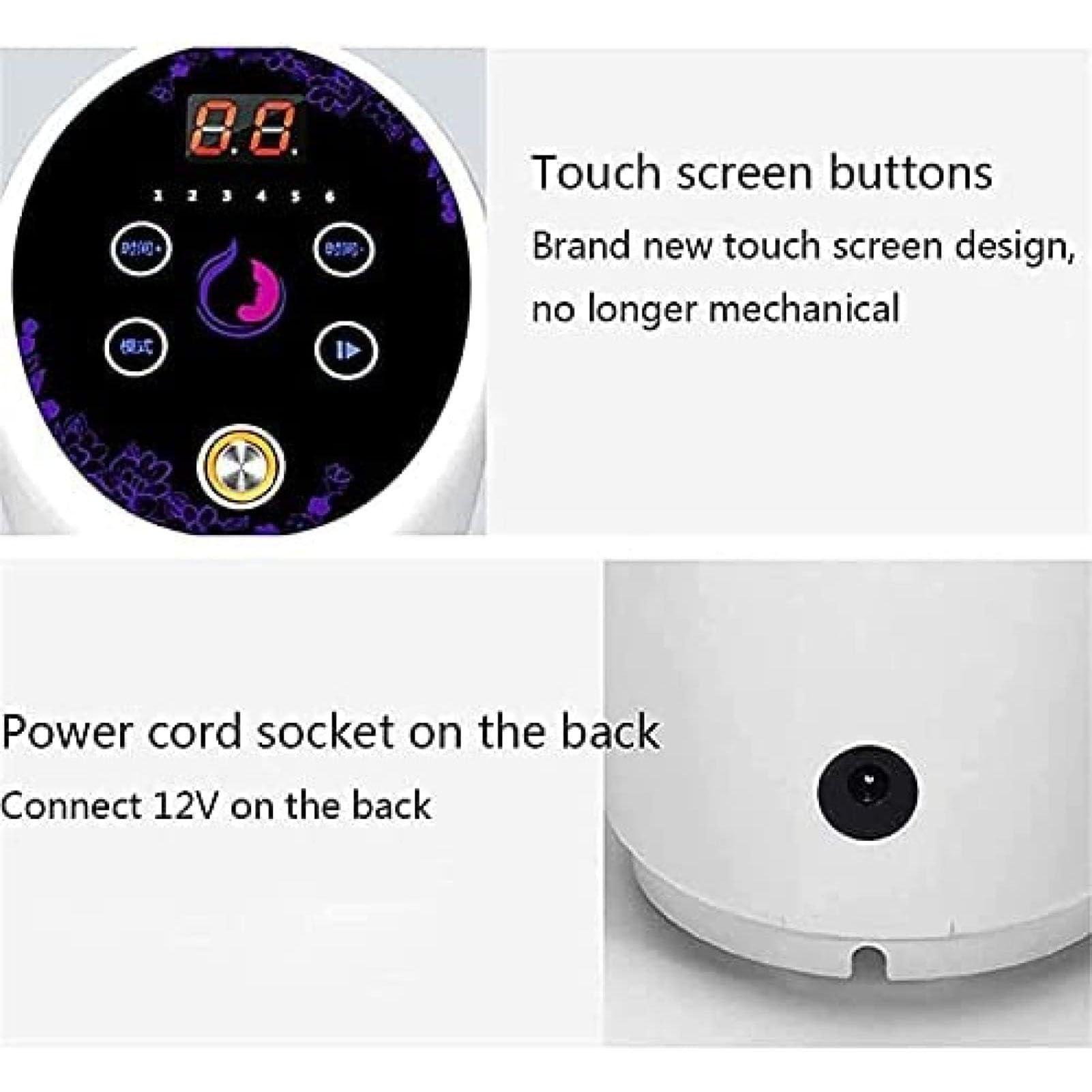 GNbow GNbow Breast Massager Cup, Electric Breast Augmentation Machine, Breast Care 360-Degree Full Package 6 Modes Adjustable, Home Breast Care Device, Chest Care Beauty Enlargement Machine