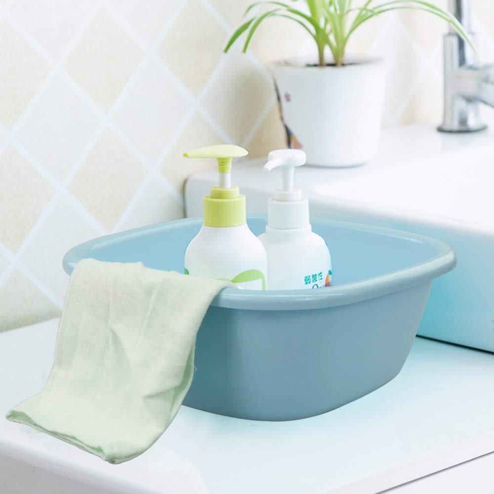 Dynko Dynko Colored Washing Up Bowl, Plastic Square Washing Up Bowls, Set of 4