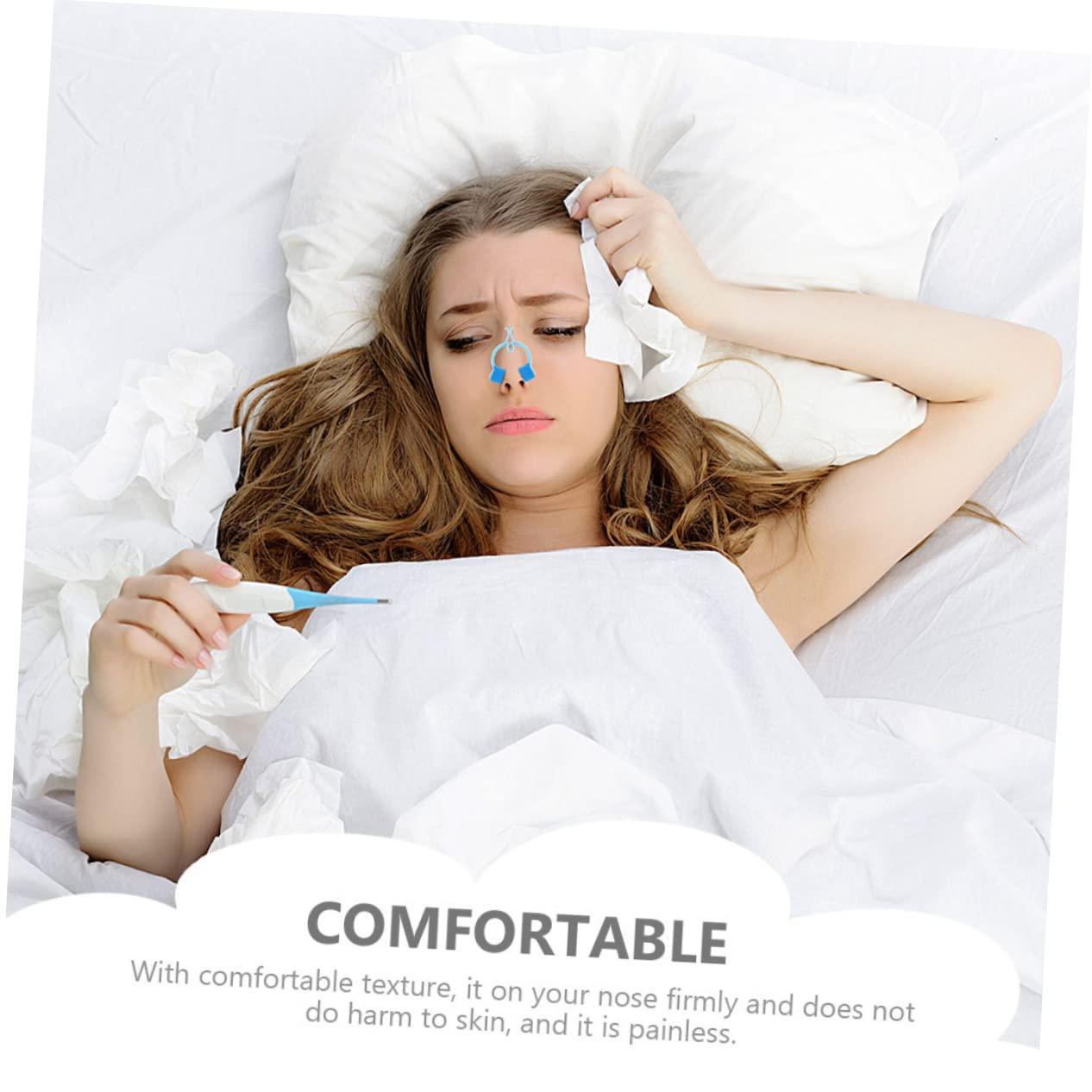 Healvian Healvian Breathing Nose 40 Pcs Nose Correction Clip Swimming Nose Plugs Nasal Nose Stopper Clips Fixing Nose Emergency Nose Clips Bloody Nose Stopper Epistaxis Nose Clip Nose Bleed Stopper See