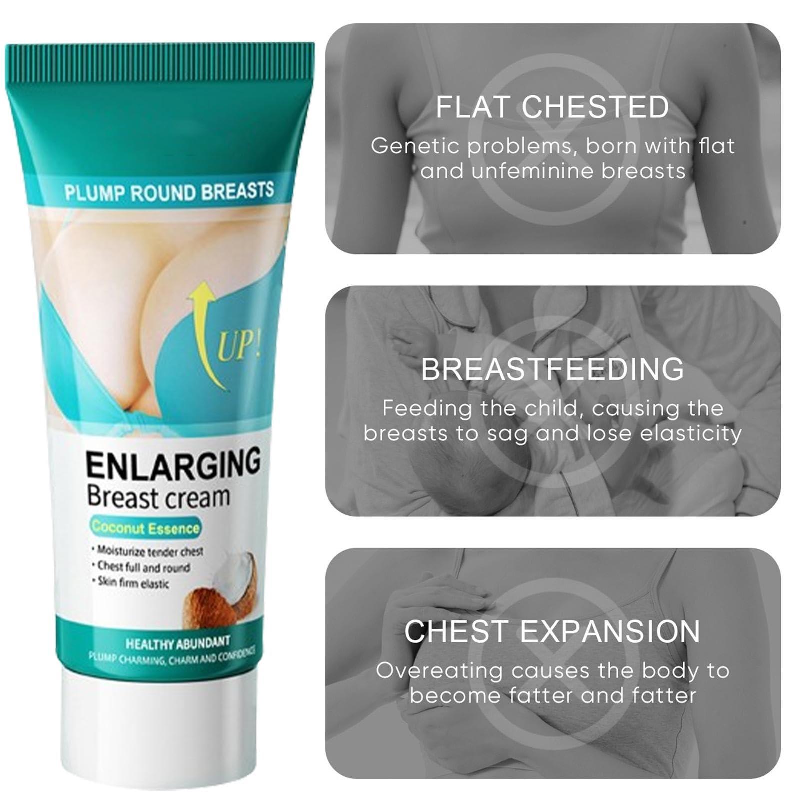 Generisch Breast Firming and Firming Cream, Breast Cream for Larger Breasts, Breast Firming Cream for Fast Growth for Saggy Breasts, Papaya and Breast Growth Cream