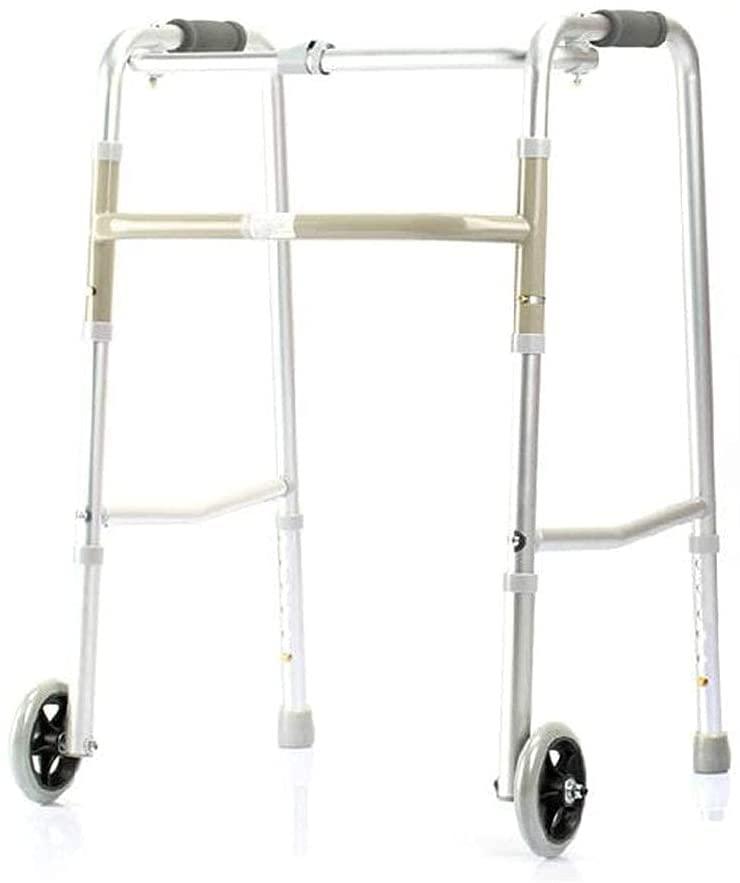 ATAAY Handrail Elderly Disabled Walking Support Four-legged Crutches Rehabilitation Aluminum Alloy Double Pulley 59cmx50cmx78cm Non-slip Walking Stick With Hospital Family