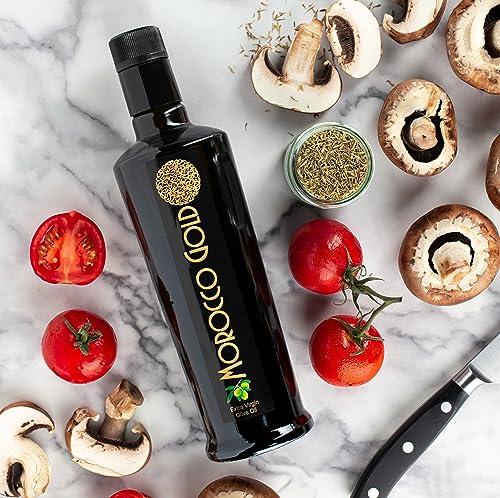 Morocco Gold Morocco Gold Single Estate Extra Virgin Olive Oil - Unfiltered, Unblended. High in Polyphenols. Pure and natural. 500ml