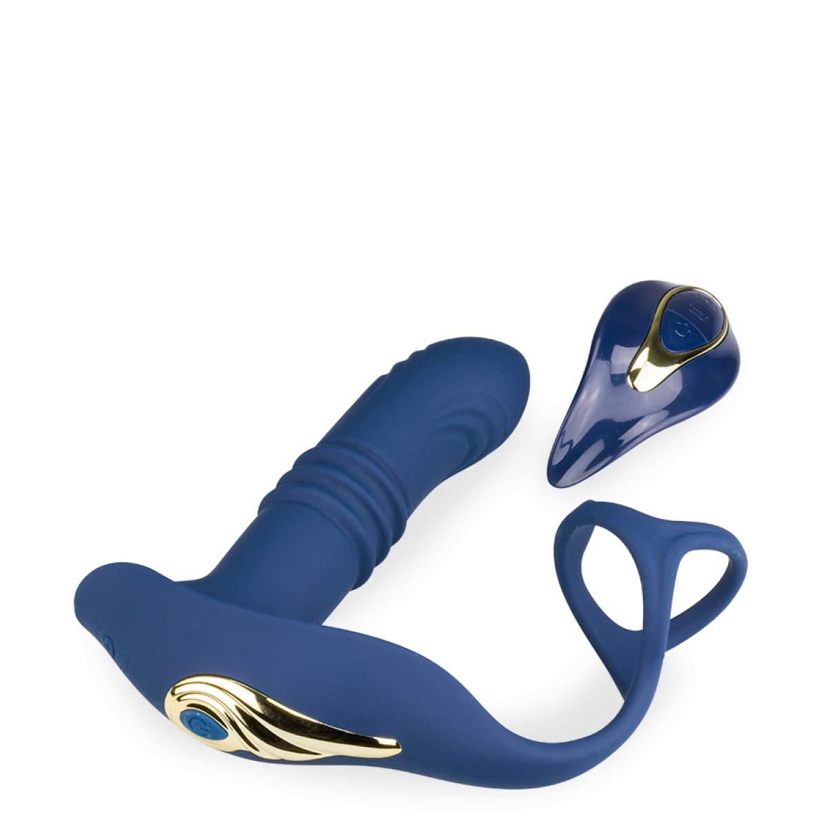 LOVE AND VIBES Chicago Vibrating and Thrusting Prostate Massager