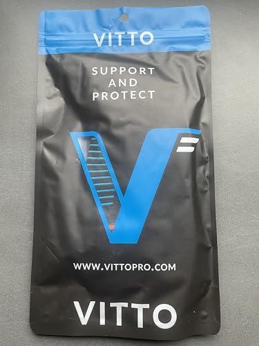 VITTO VITTO Finger Splint for Arthritis - Finger Splints for Broken Finger, Trigger Finger or Mallet Finger. Finger Support for Little Finger, Ring Finger or Middle Finger