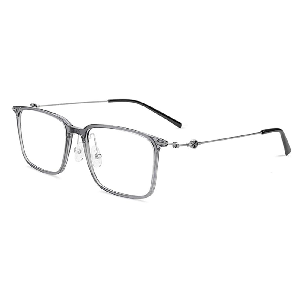 FreshCart Basics Blue Light Blocking Computer Glasses for Men Women Anti Glare Fatigue Reading Glasses for Screens Games TV Phone Ebook,Gray,1.0 x