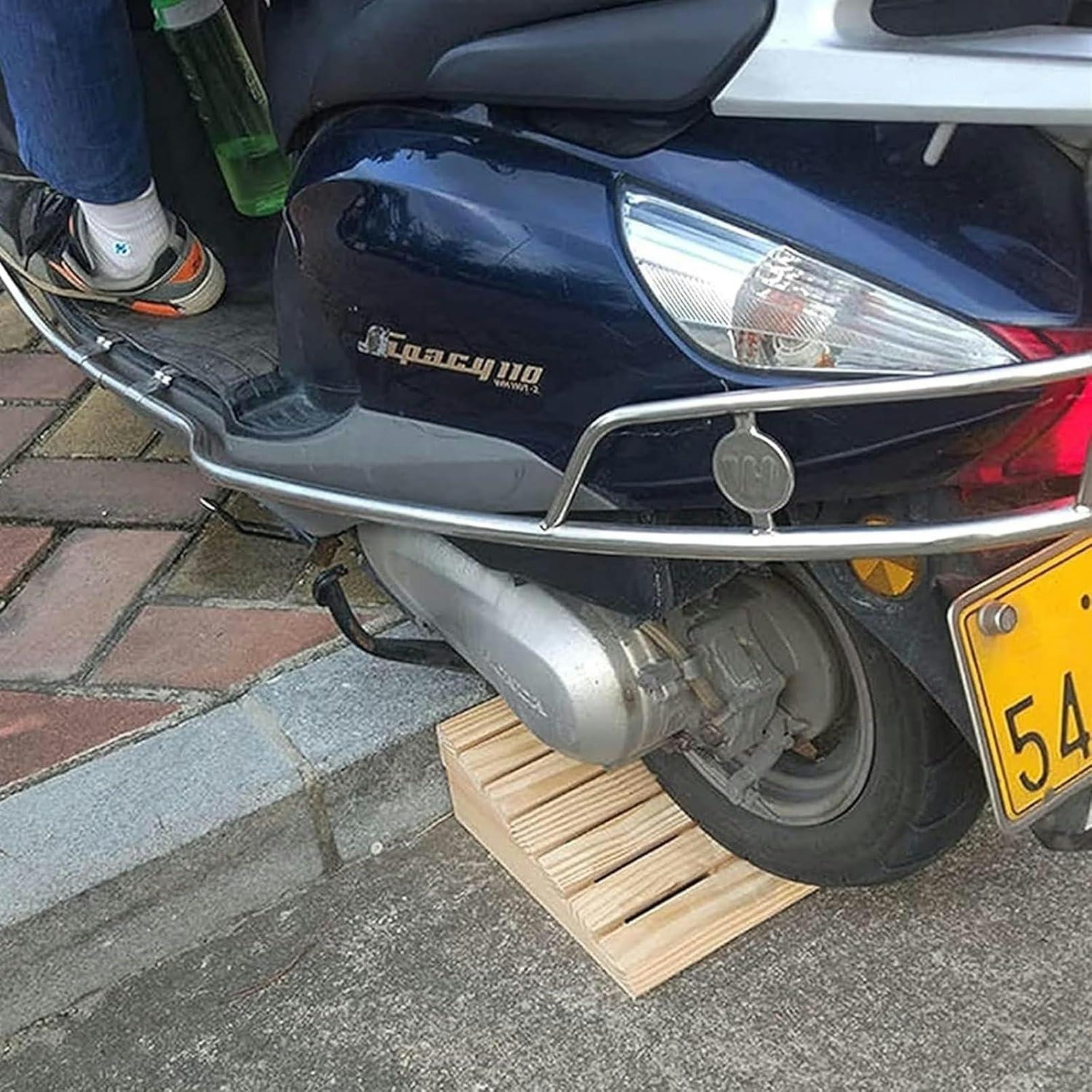 XDRGOOIUY Threshold Ramp, Wooden Threshold Ramps for Doorways, Non-Slip Durable Entry Ramp for Home/Garden Step/Sheds Doors, for Wheelchairs Walkers