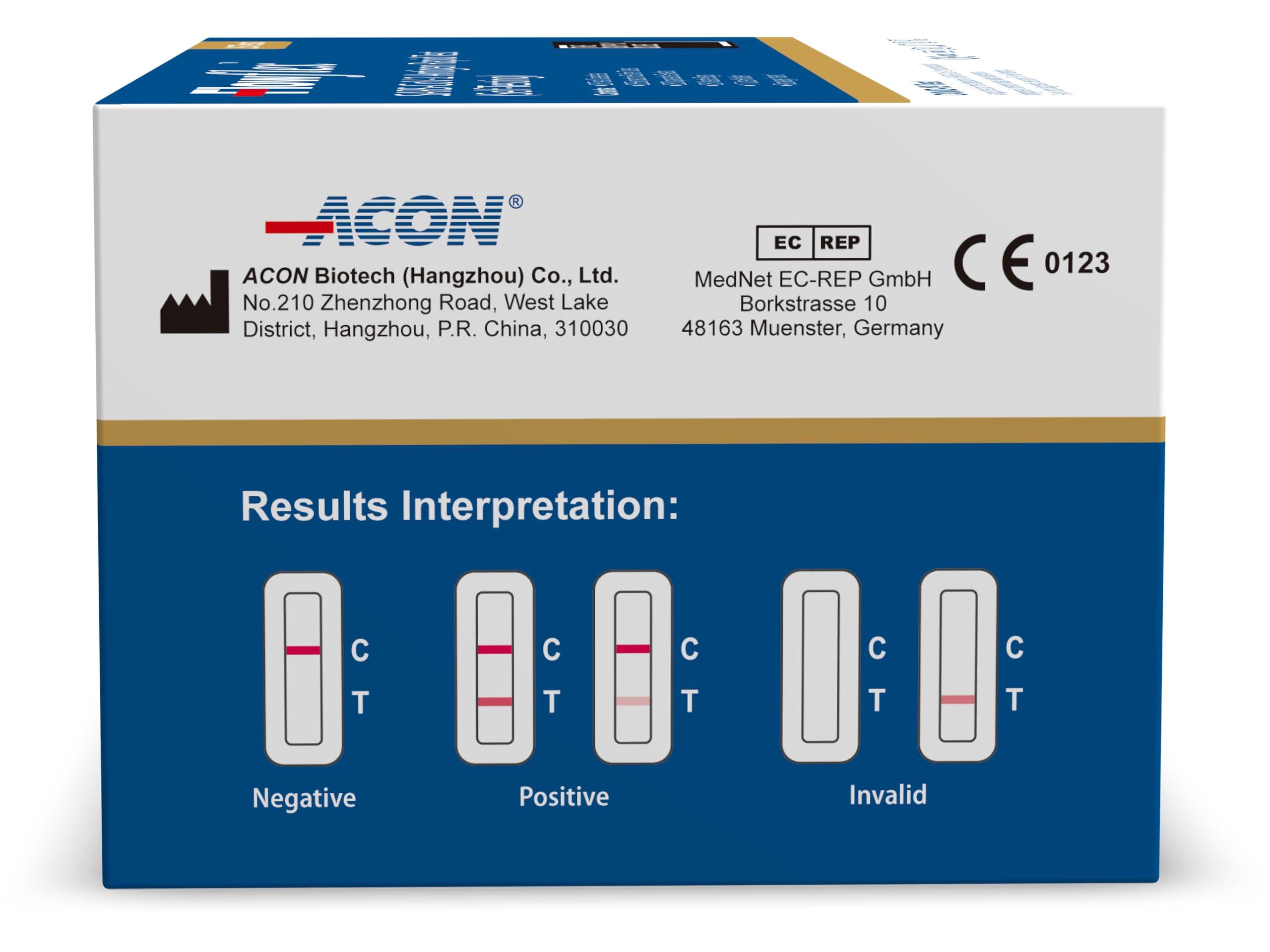 The Supply Cube Flowflex COVID-19 Rapid Test Kit - Easy to Use Self Testing Antigen Covid Test Kit - One Step Test for Sars-CoV-2 - Quick Covid Test at Home - Covid Lateral Flow Test Kit (Not for Travel) - 25 Packs