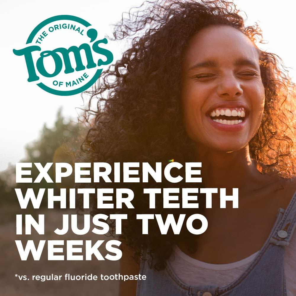 Tom\'s of Maine Tom\'s of Maine - Natural Luminous White Toothpaste with Fluoride Clean Mint - 4 oz.