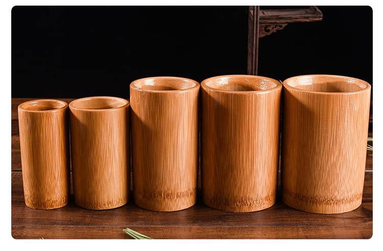 Ecoodisk Ecoodisk 20pcs Boiled Bamboo Massage Cupping Set Carbonized Bamboo For Traditional Vacuum Cupping Acupuncture Fire Therapy Tools