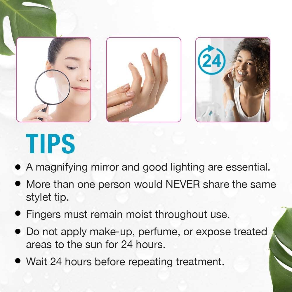 GIGI Clean & Easy Deluxe Home Electrolysis Permanent Hair Removal Kit