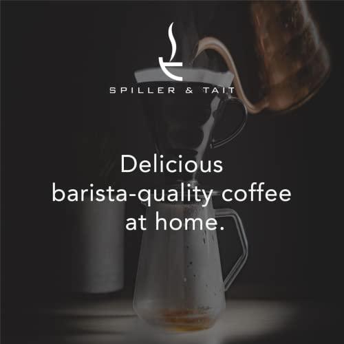 Spiller & Tait Spiller & Tait Signature Blend - Ground Coffee 500g Bag – Multi Award Winning - Roasted in Small Batches in the UK – Suitable for Filter/Aeropress/Cafetiere