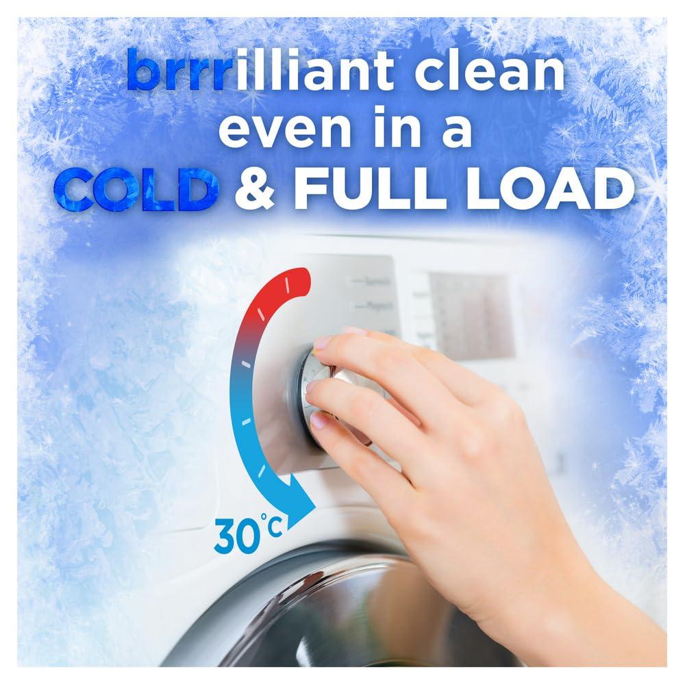 Bold Bold Platinum PODS Washing Liquid Laundry Detergent Capsules 55 Washes, Frosted Rose Wonderland, Mrs Hinch's Winter Edition, With Built-In Softener
