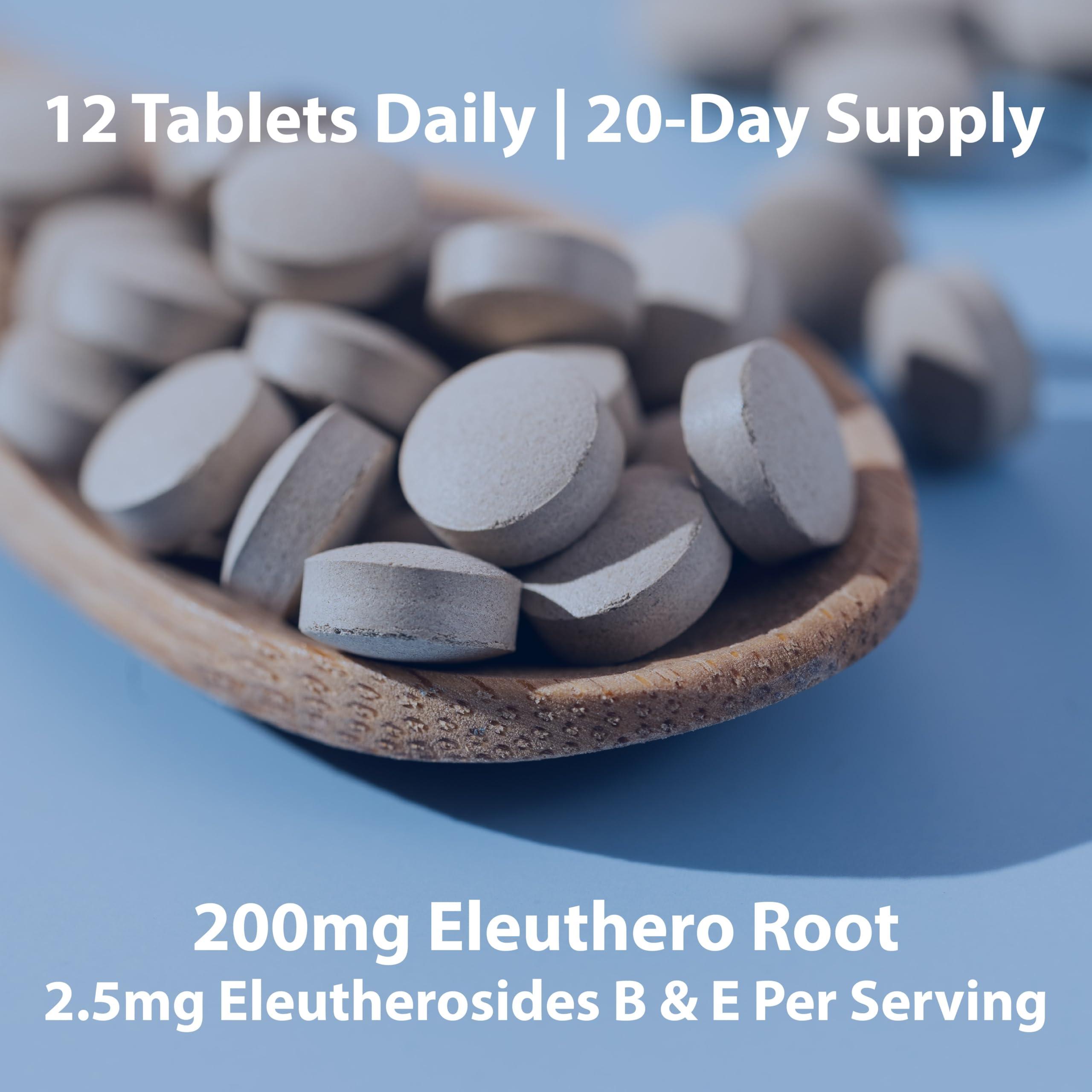 Sun Chlorella Sun Chlorella Sun Eleuthero Tablets, 200 mg, Pack of 240 Tablets