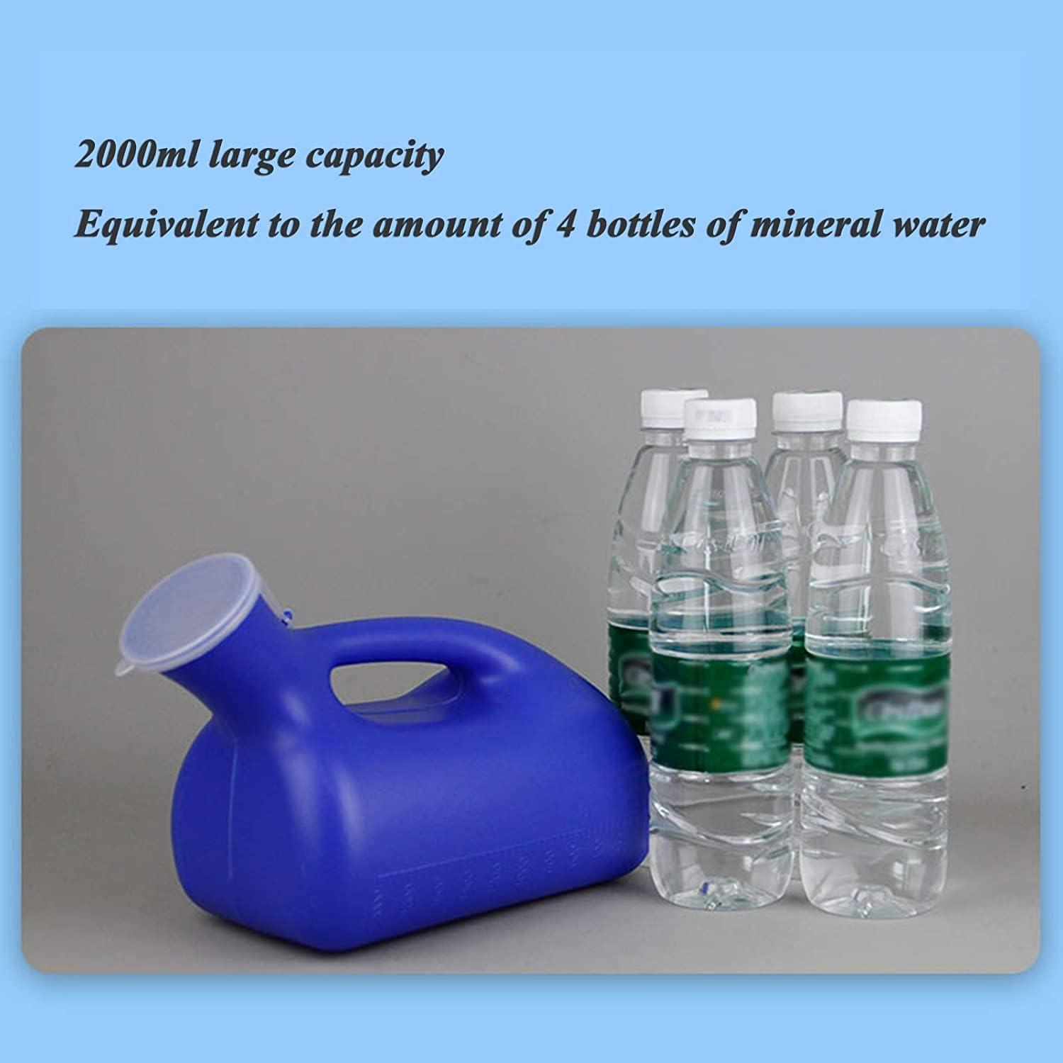 OqcEha OqcEha Urine bottles male,Male urinal bottle, 3000ML Large Male Urinal Portable Mens Potty Pee Bottle Collector Travel Toilet