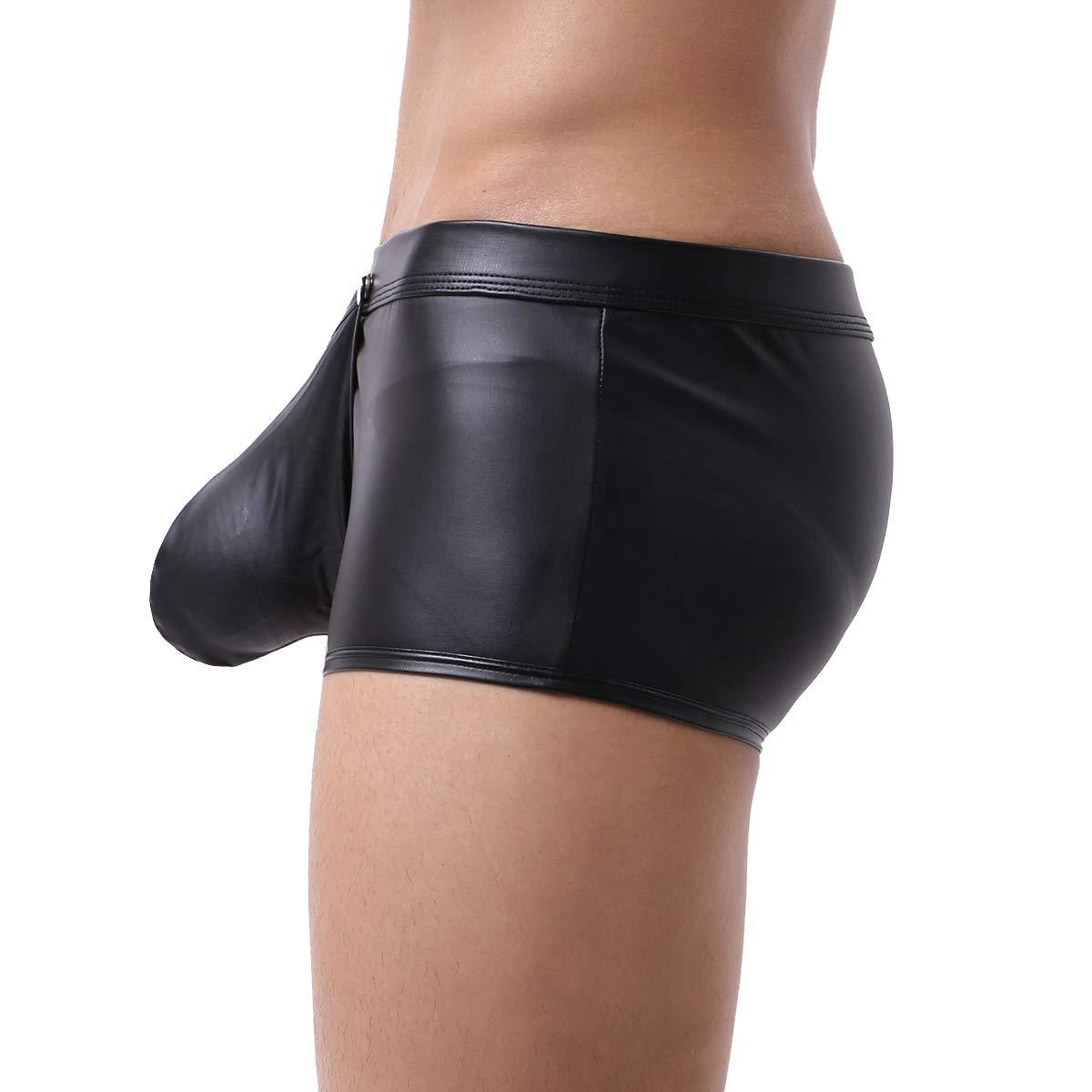 YUFEIDA YUFEIDA Men's Thong Underwear Soft Strings Briefs Sexy Low Rise Briefs Underpants Pack