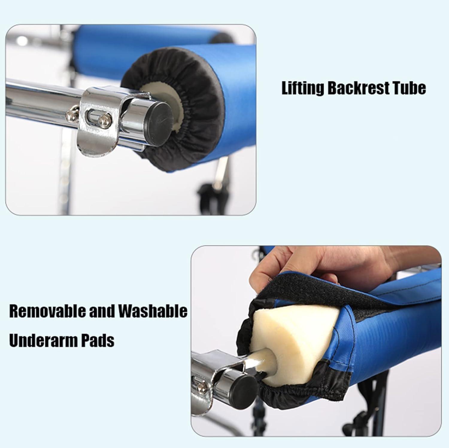 DABONE Walker for Kids Cerebral Palsy Disability,Height Adjustable Kids Walker for Cerebral Palsy Children,Child Rehabilitation Rollator Walker