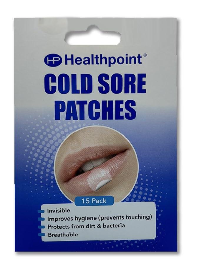 Healthpoint Healthpoint Cold Sore Patches, Pack of 15 Invisible Patches, Discreet Healing, Effective Protection Against Dirt and Bacteria, Prevents Spread of Cold Sores, Improves Hygiene, Breathable