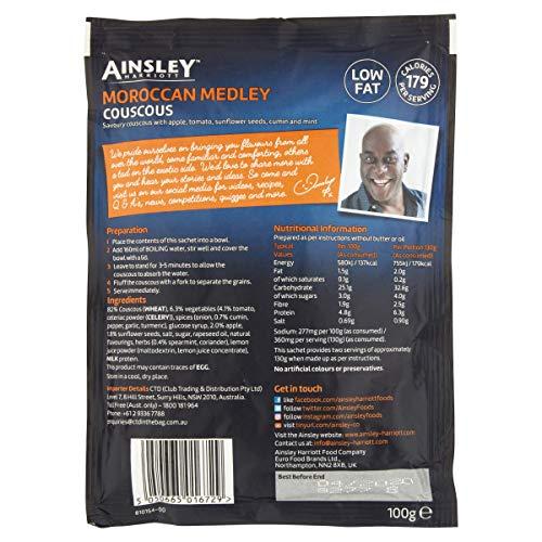 Ainsley Harriott Ainsley Harriott Moroccan Medley Couscous, 100 g, Pack of 12