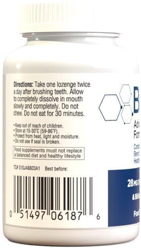Bionaze Probiotics Bionaze Oral Sinus Probiotic w/BLIS K12 & BL-04 for Sinus, Throat, Ear, Nose, Mouth, Teeth and Gums. Clinically Proven Strains to Improve Overall Health and Breath (2 Pack)