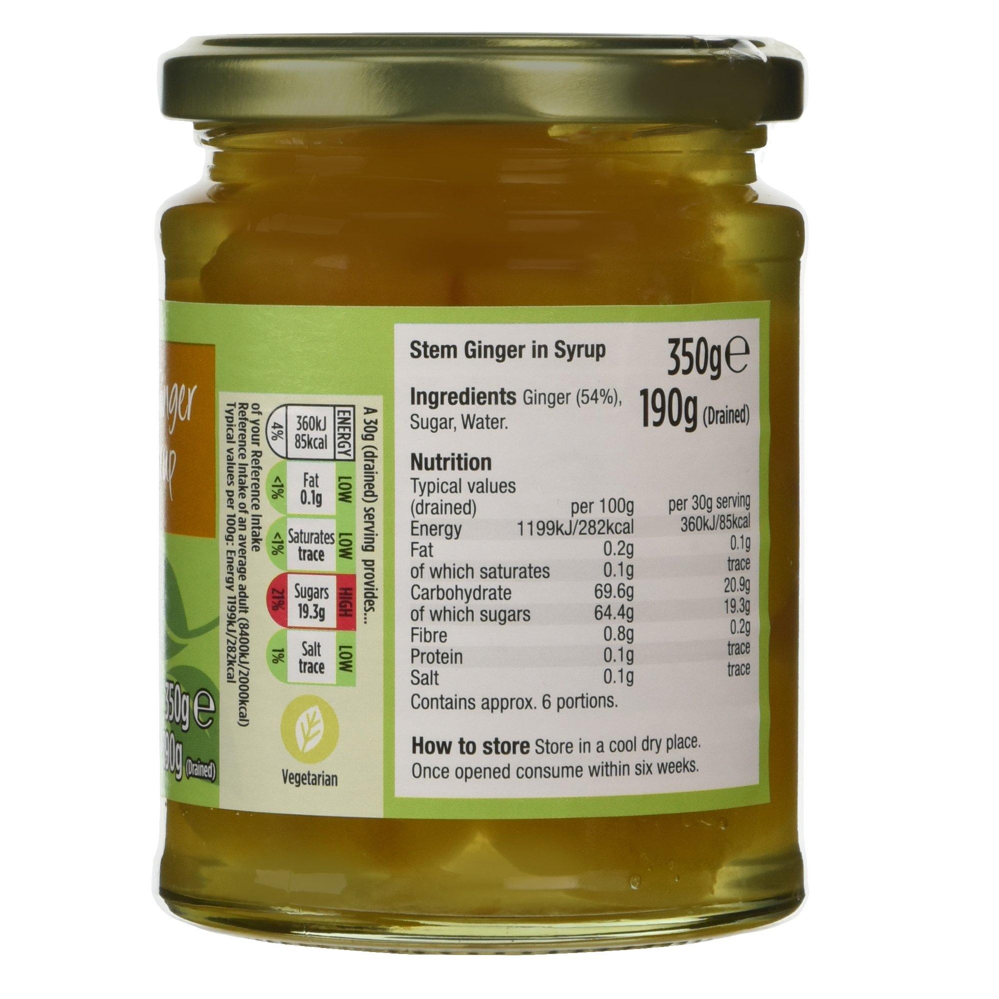 Morrisons Morrisons Stem Ginger in Syrup, 350g